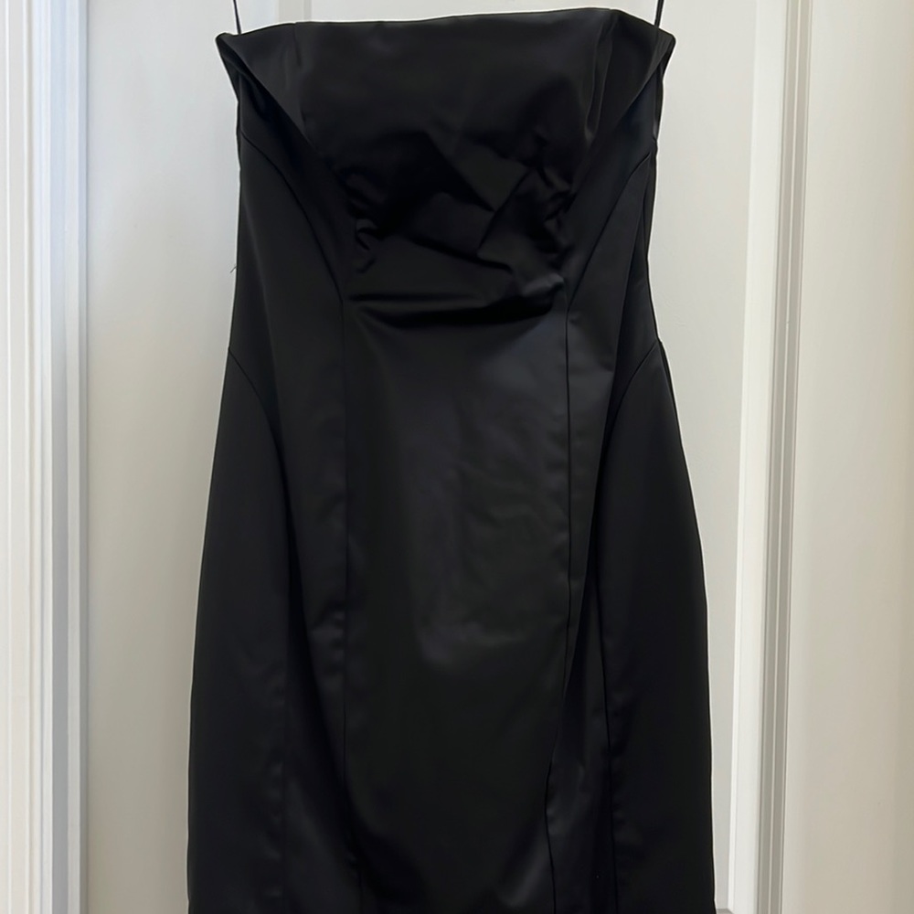 Mango - strapless LBD [little black dress] - size 6